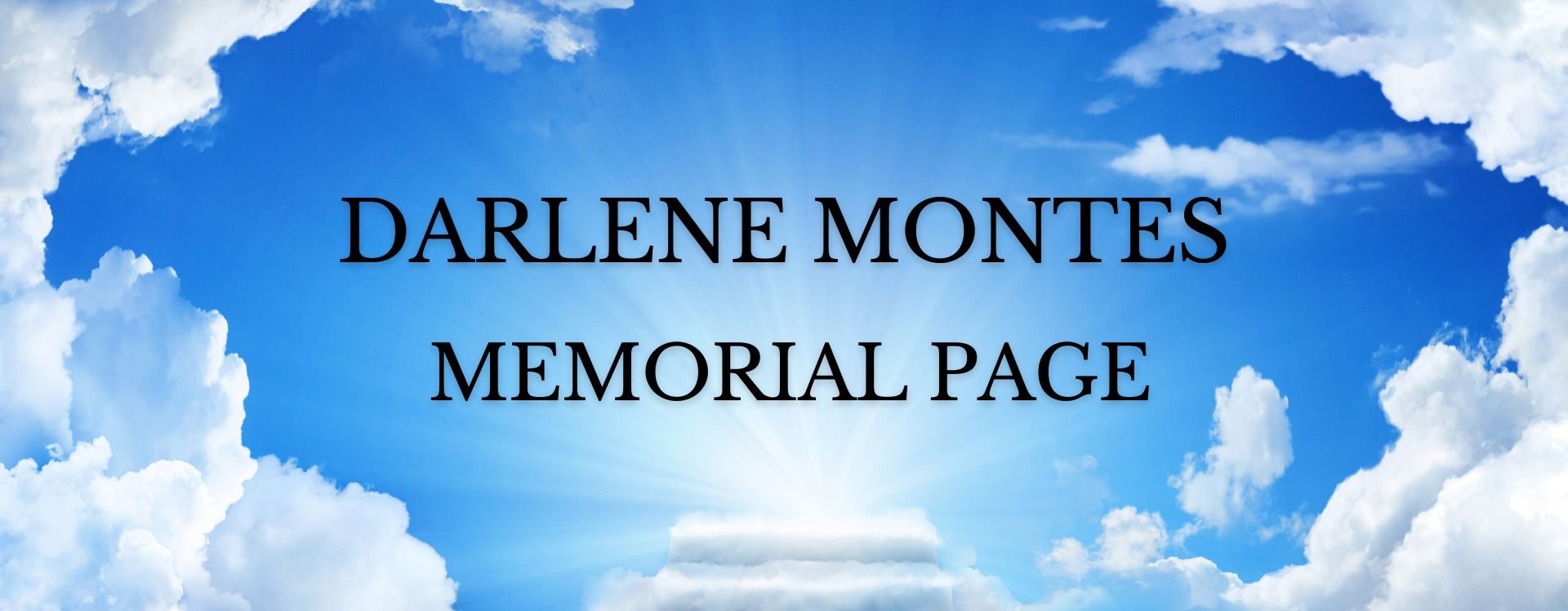 Darlene Montes Memorial Page